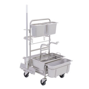Úklidový vozík Clino® CR4 MF-GMP