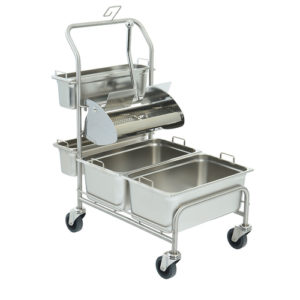 Úklidový vozík pro čisté prostory Clino® CR3 FP-GMP